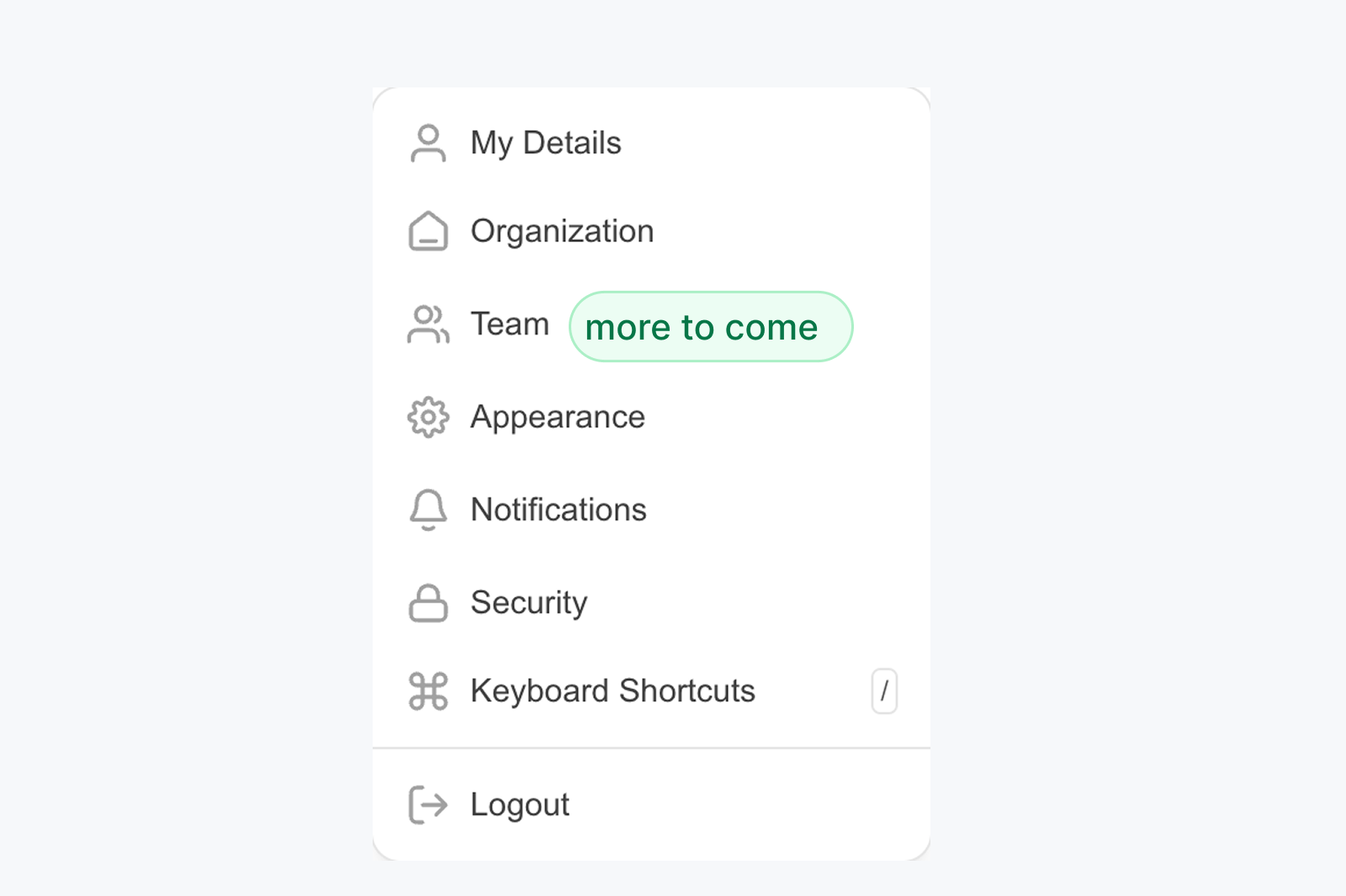 Preview of further collaboration features