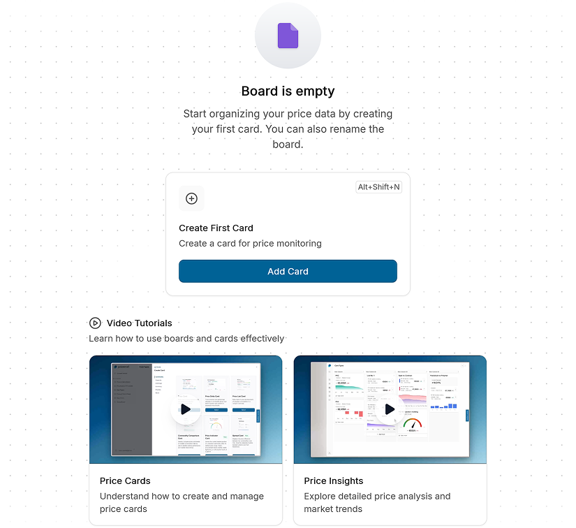 Overview of how pricenxt brings together prices, analyses, and market knowledge